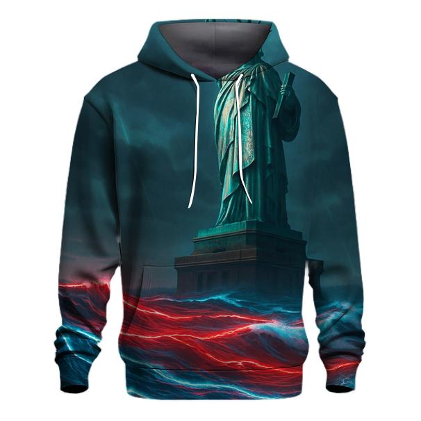 Liberty Harbor Neon Tide custom hoodies
