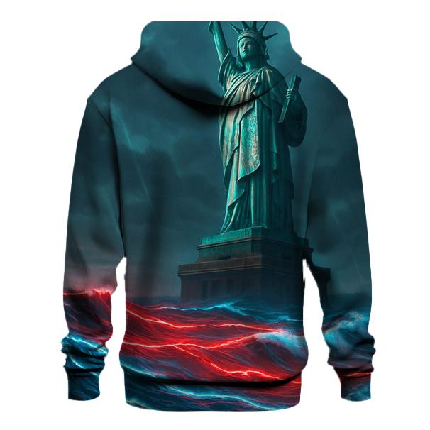 Liberty Harbor Neon Tide custom hoodies