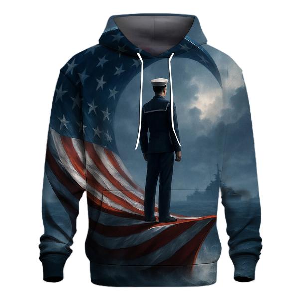 Silent Watch Over The Sea Of Stripes premium hoodies