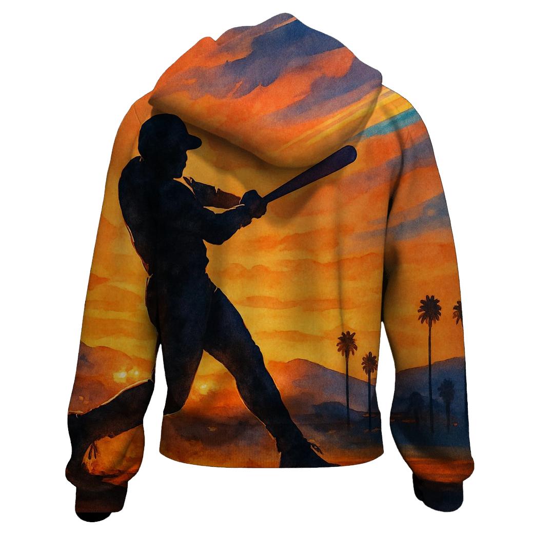 Sunset Rail Shot Over Chavez Hills hoodies fashion