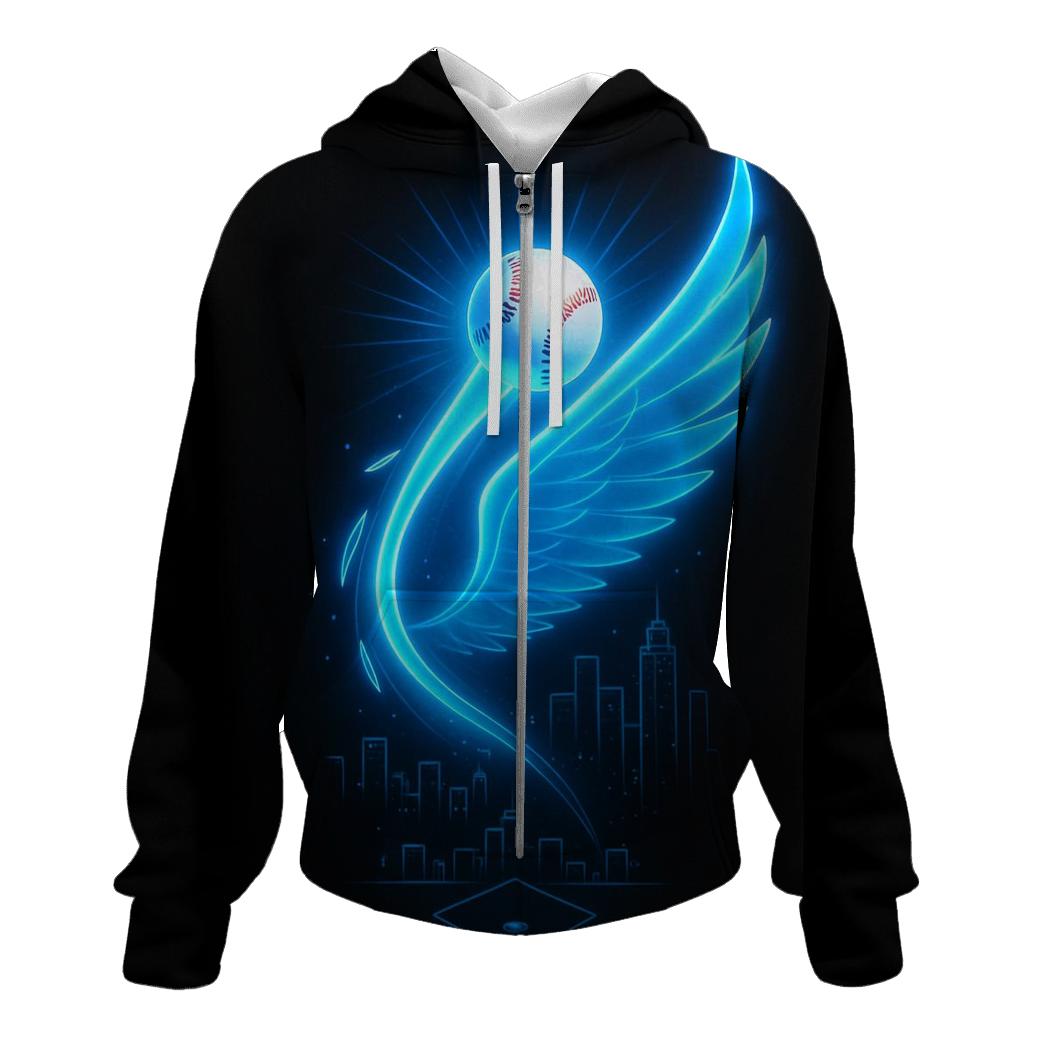 Celestial Wing Arc Home Run Blue Jays Edition hoodie trends
