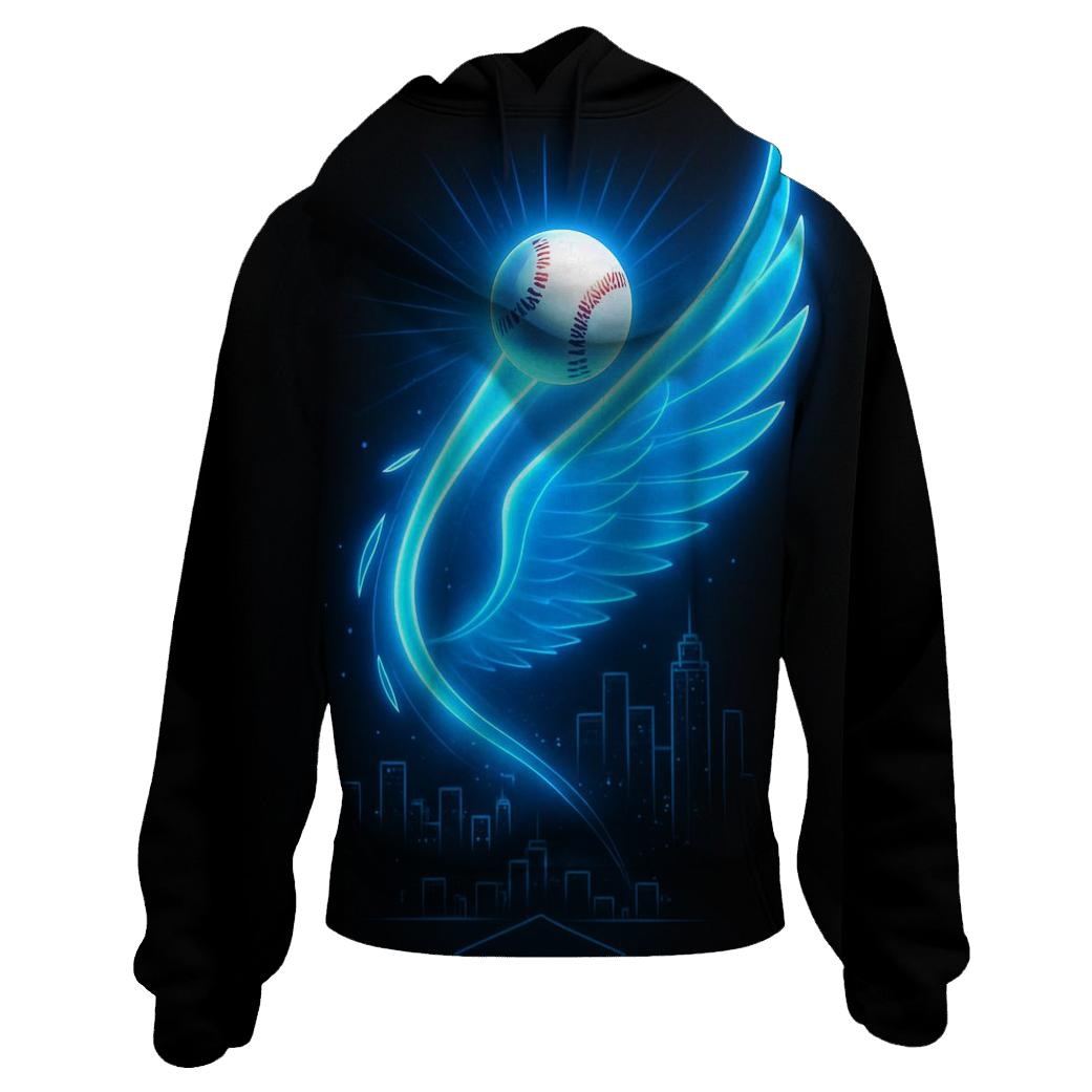 Celestial Wing Arc Home Run Blue Jays Edition hoodie trends