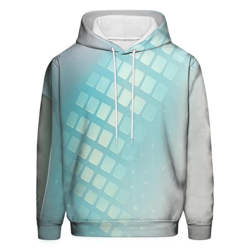 Luminous Cascade Grid hoodie designs