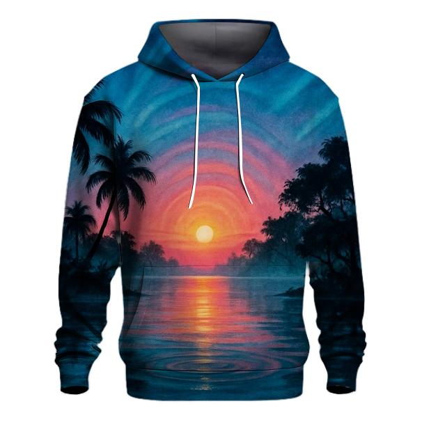 Aurora Lagoon Sundown hoodies fashion