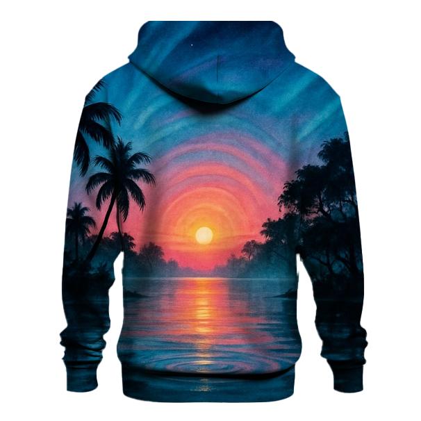 Aurora Lagoon Sundown hoodies fashion