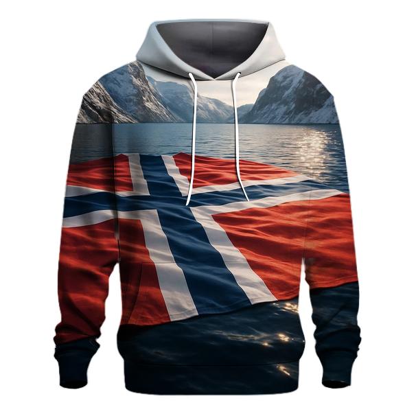 NordicFjordReflectionNorway hoodies fashion