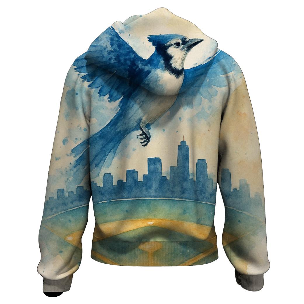 Diamond Horizon Blue Jays Skyline Ascend designer hoodies