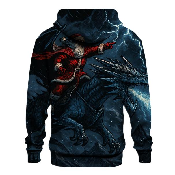 Fire And Frost Santa Dragon Sleigh hoodie trends