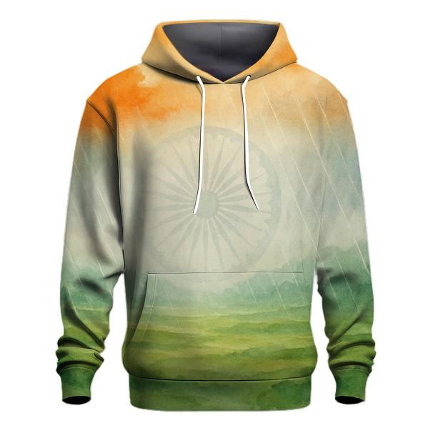 IndianMonsoonWatercolorDream lightweight hoodies