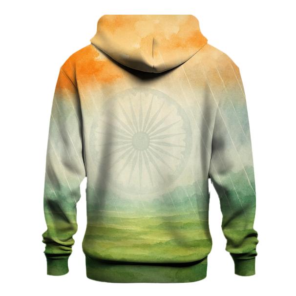 IndianMonsoonWatercolorDream lightweight hoodies
