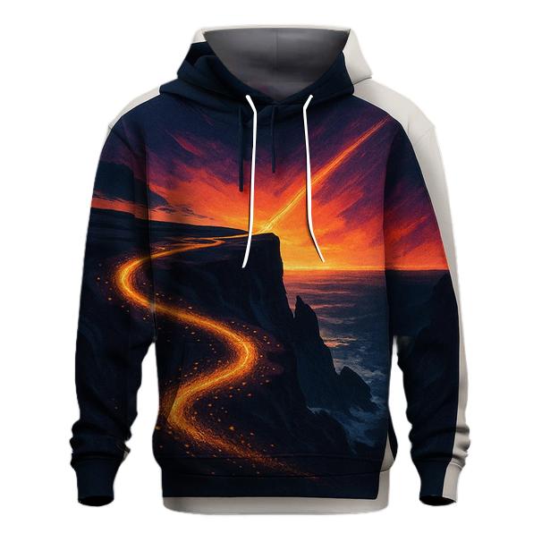 Ember Trail Over The Cliffs lightweight hoodies