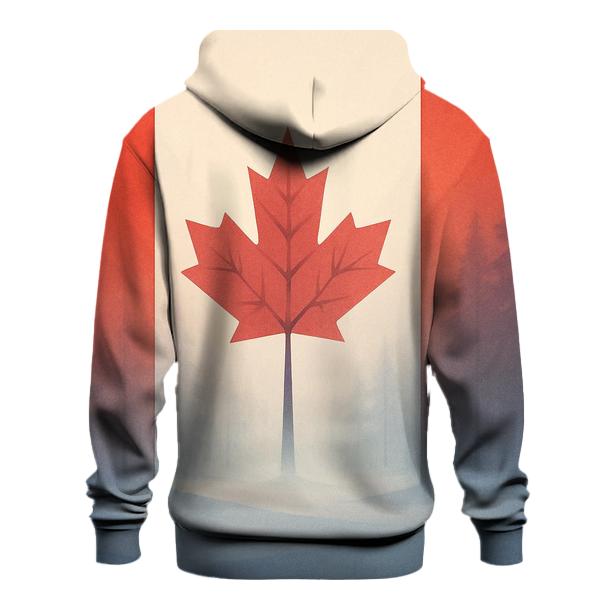 CanadianMapleMistSilhouette heavyweight hoodies