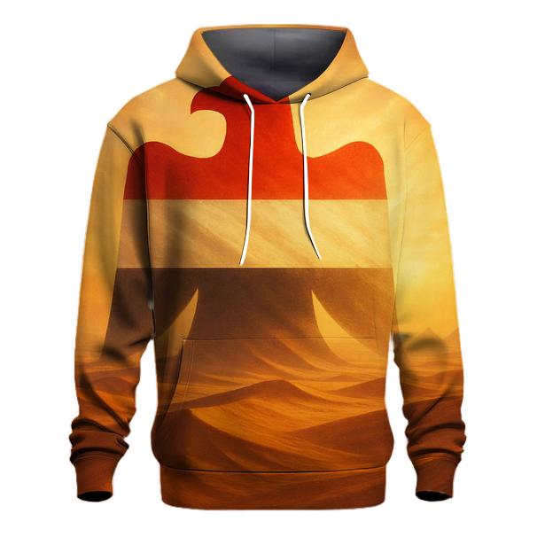 EgyptianDesertEagleAscend zip-up hoodies
