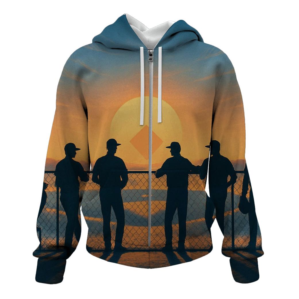 Solar Fade Blue Jays Bullpen Silhouettes hoodie trends