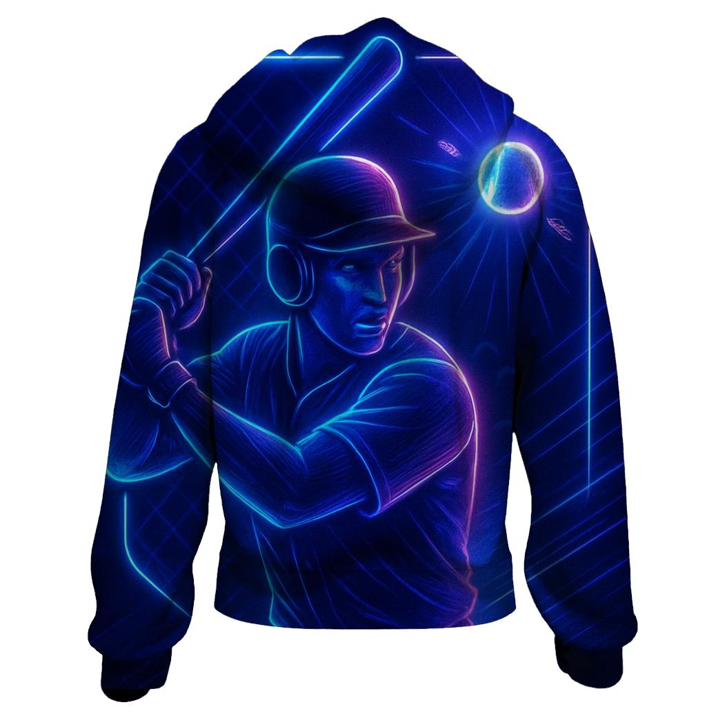 Cosmic Cage Blue Jays Batter Focus heavyweight hoodies