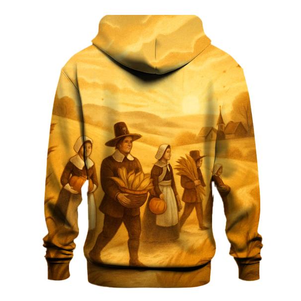 Pilgrims Path Through Amber Fields graphic hoodies