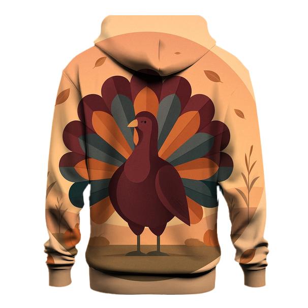 Turkey Meadow Sunset Circle pullover hoodies