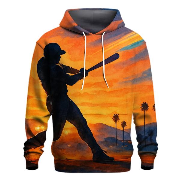 Sunset Rail Shot Over Chavez Hills lightweight hoodies
