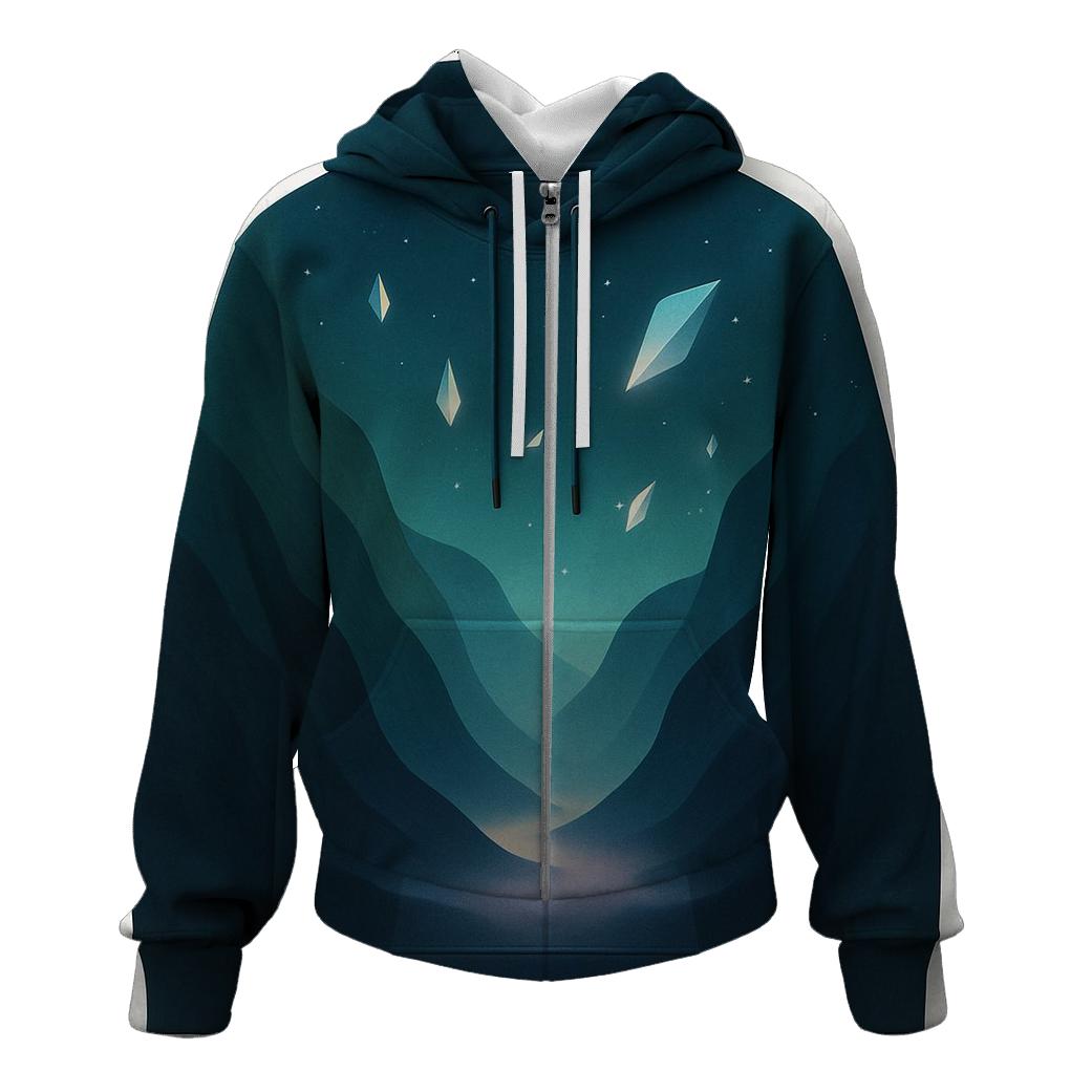 Stellar Mist Valley Gradient lightweight hoodies