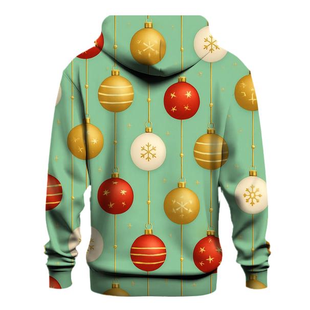 Bauble Stripe Symphony On Soft Mint custom hoodies