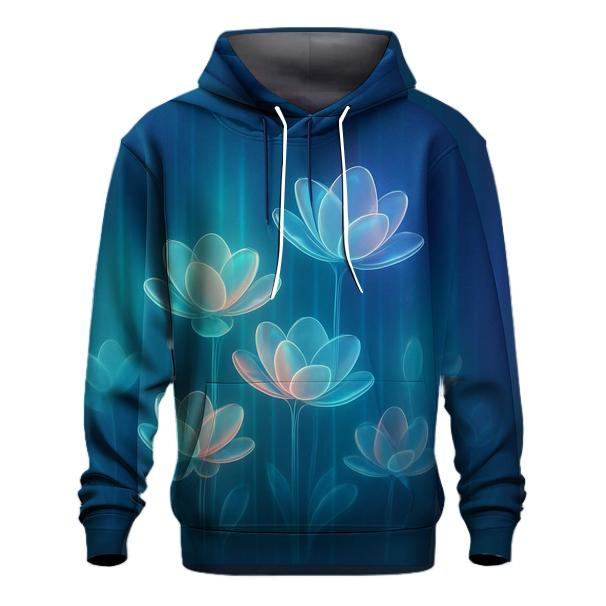 Aurora Glass Garden Gradient custom hoodies