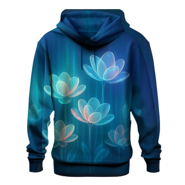 Aurora Glass Garden Gradient custom hoodies