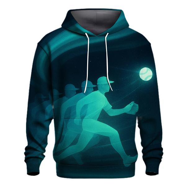 Aurora Flight Blue Jays Outfield Glow heavyweight hoodies