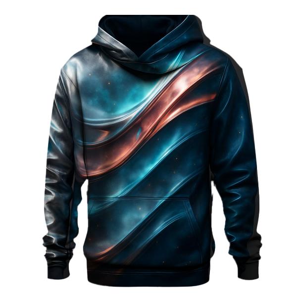 Chromatic Tide Waves custom hoodies
