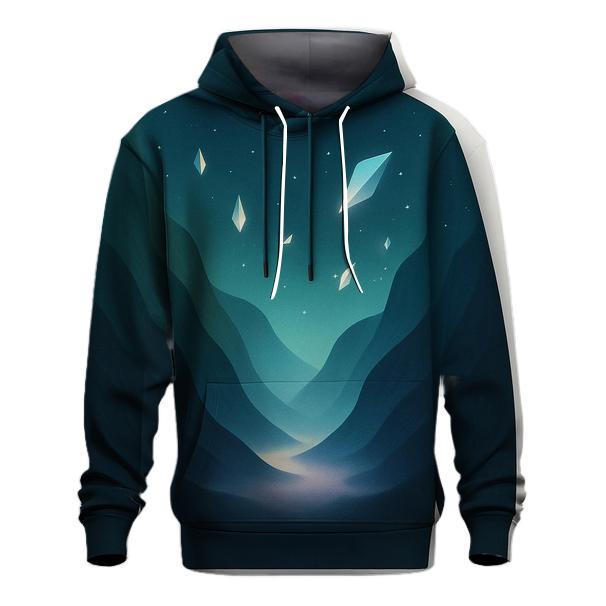 Stellar Mist Valley Gradient zip-up hoodies