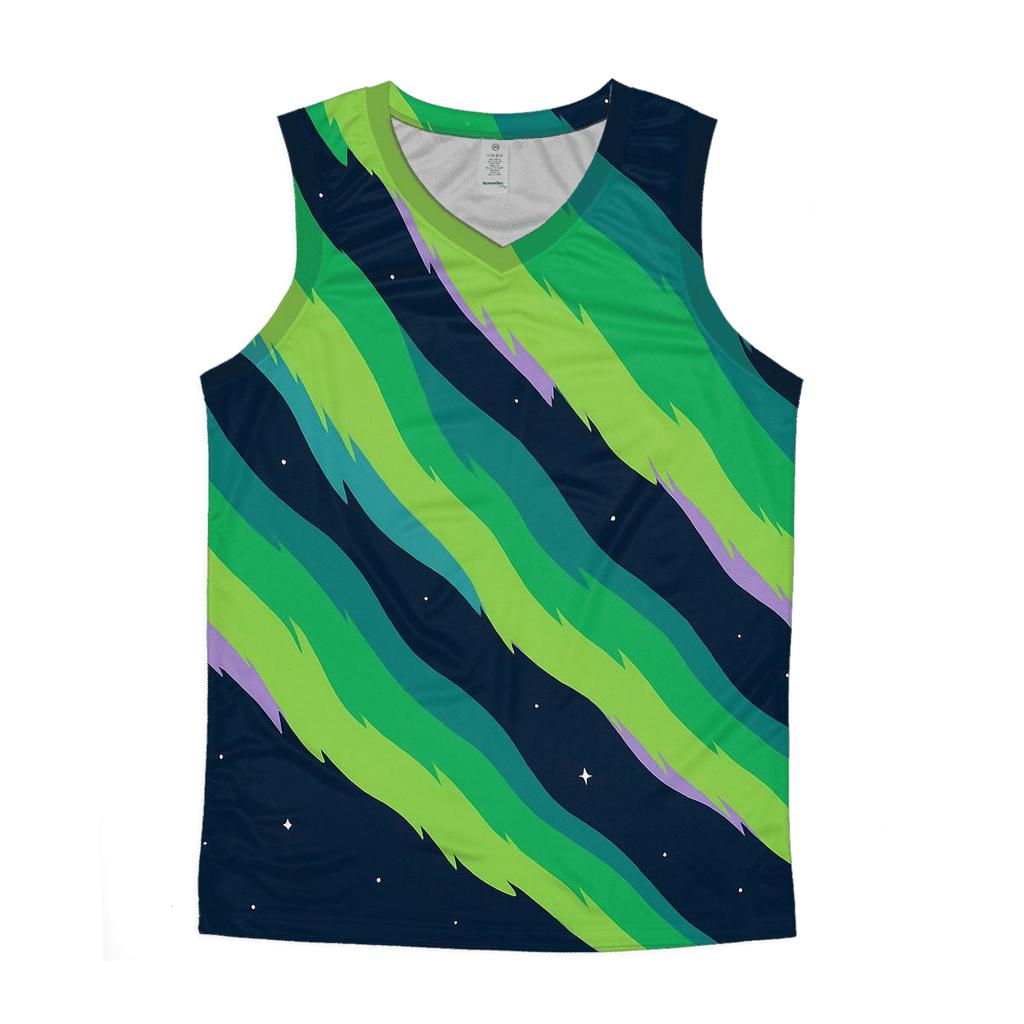 Aurora Ribbon Canopy stylish racerback tanks