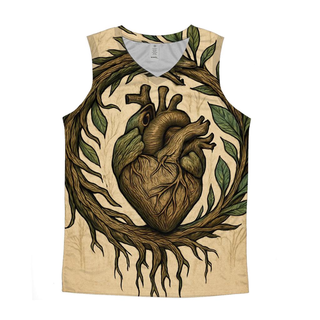 Forest Heart Ouroboros stylish racerback tanks