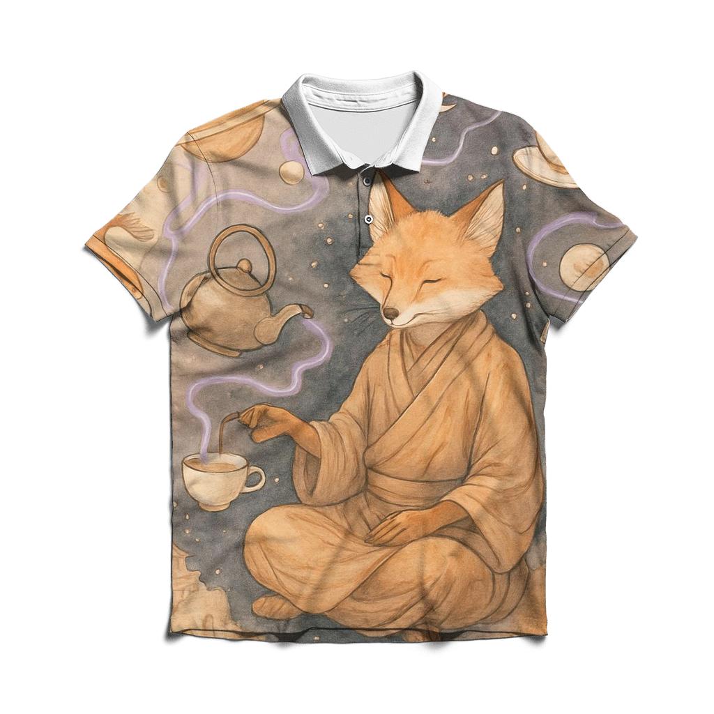 Chaotic Tea Ceremony personalized polo shirts