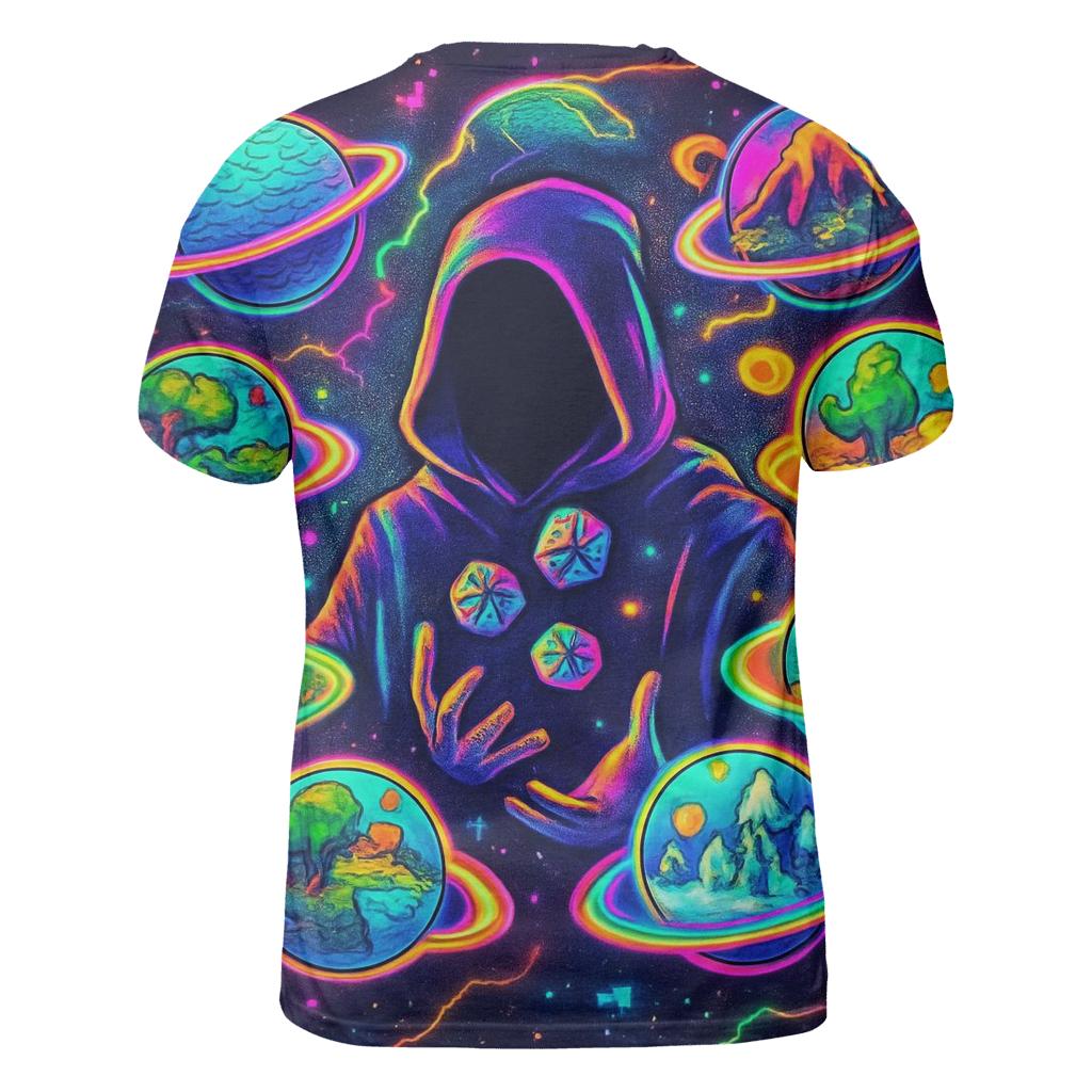 Cascade Of Coincidental Worlds trendy printed shirt styles