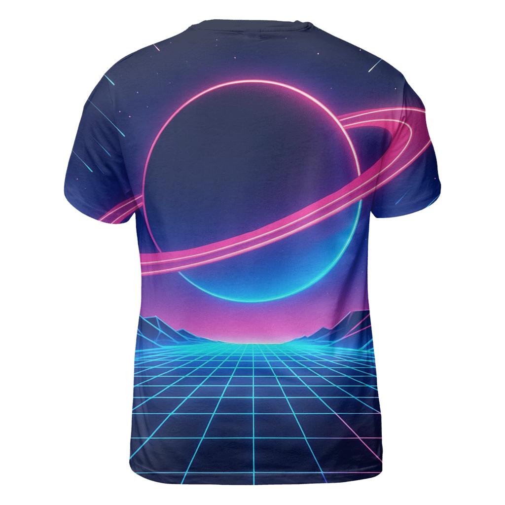 Retro Orbital Arcade Grid personalized full print shirts