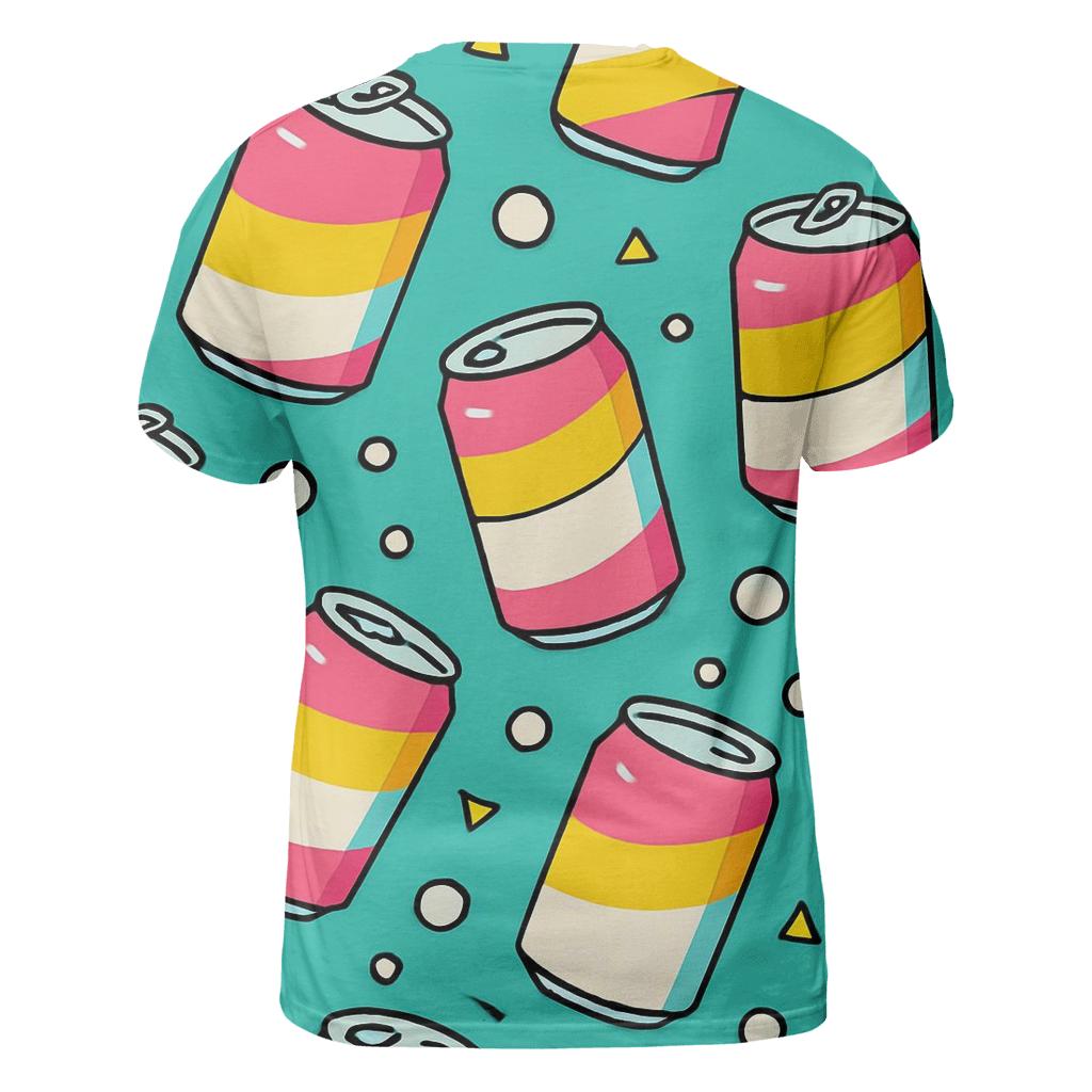 Retro Soda Pop Bubbles statement graphic shirts