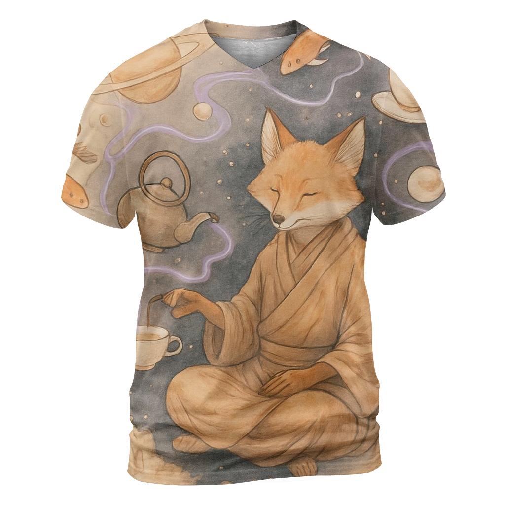 Chaotic Tea Ceremony unique graphic print tees