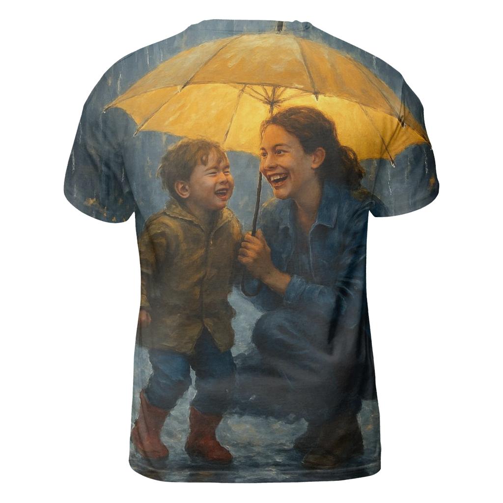 The Shelter Of Her Laughter In Every Storm custom all-over print shirts