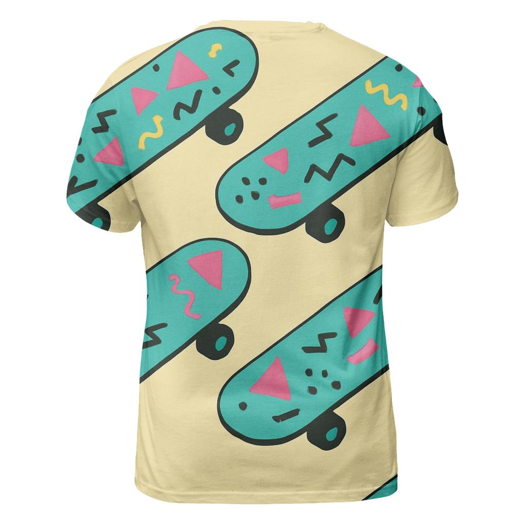 Memphis Skateboard Parade unique graphic print tees