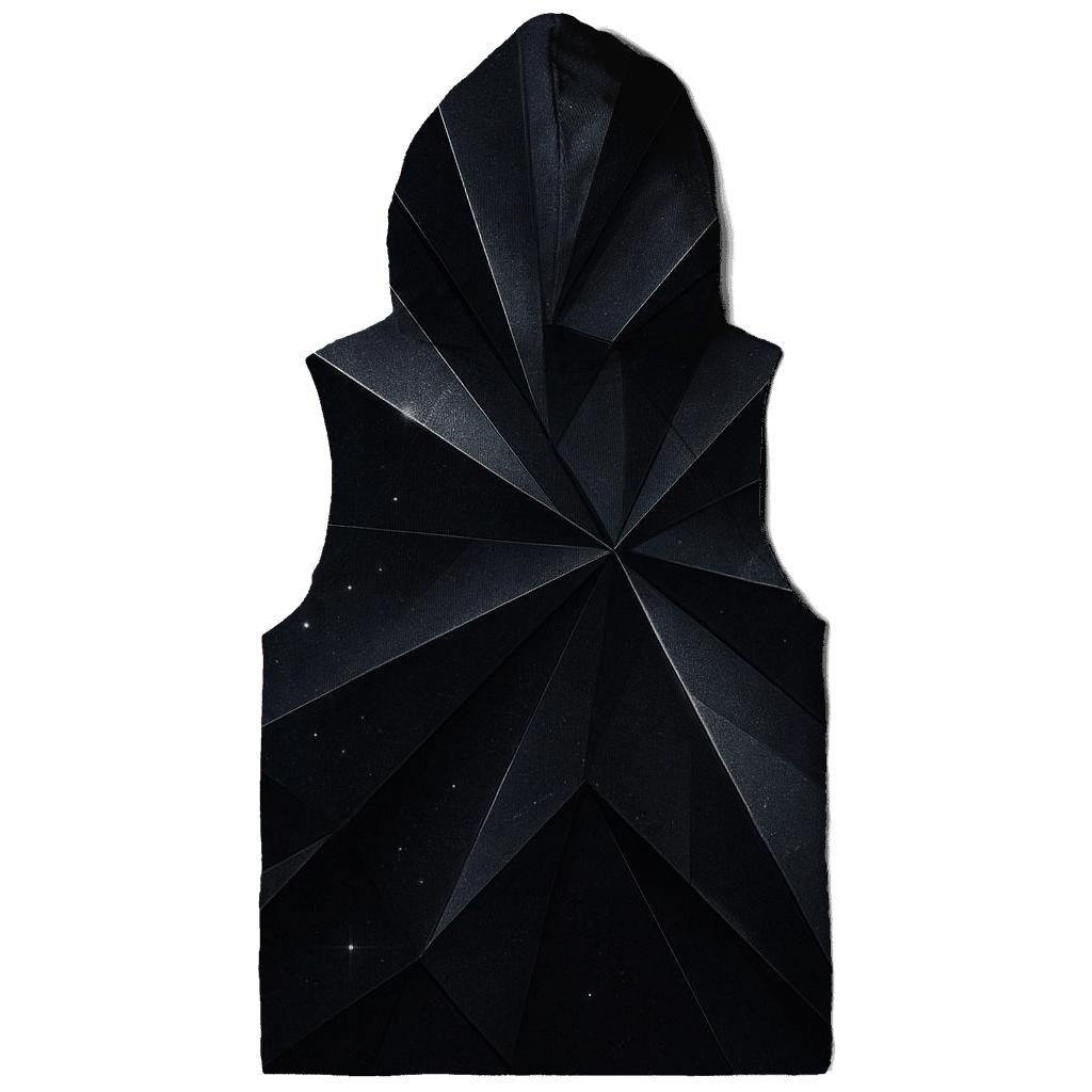 Charcoal Starlight Facets hoodie styles