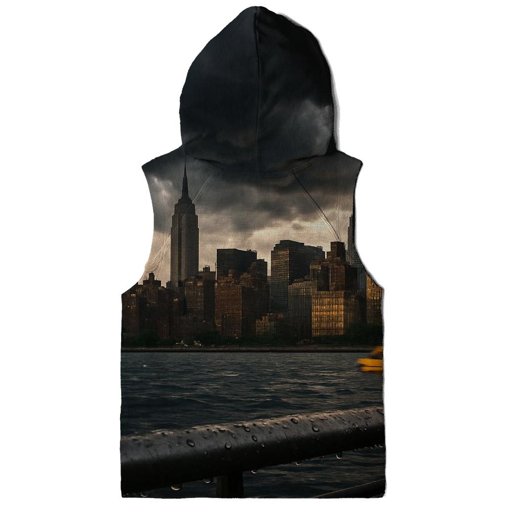 Summer Storm Rolling Over Midtown printed hoodies