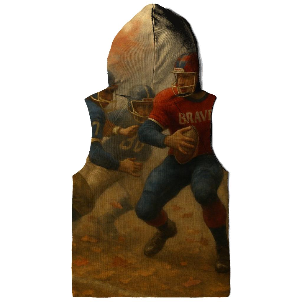 Braves Aerial Option Versus Cubs Bear Trap embroidered hoodies