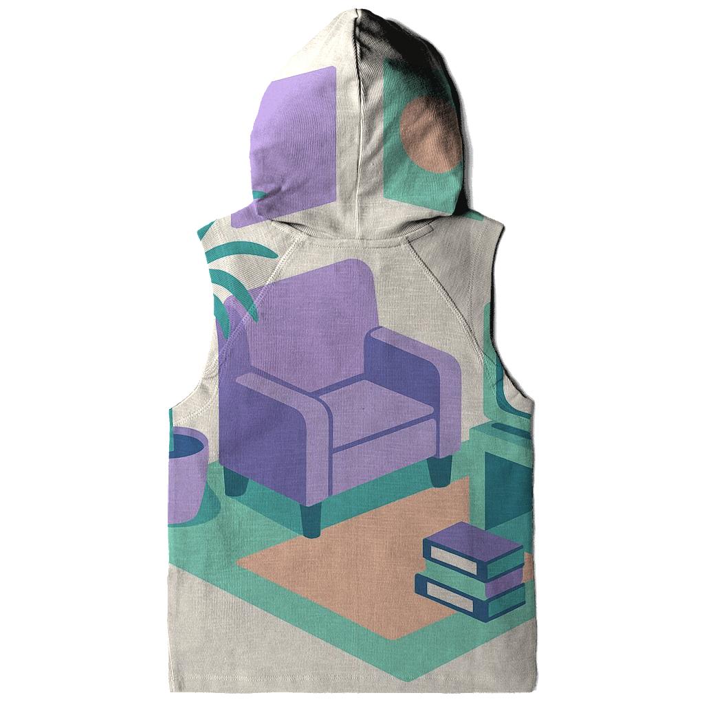 Vaporwave Library Corner hoodie designs