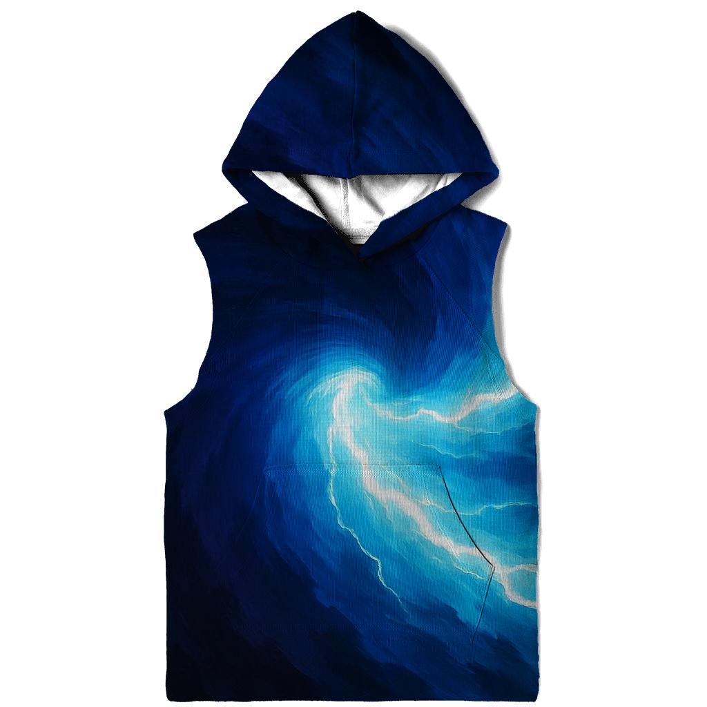 Electric Storm Arc embroidered hoodies