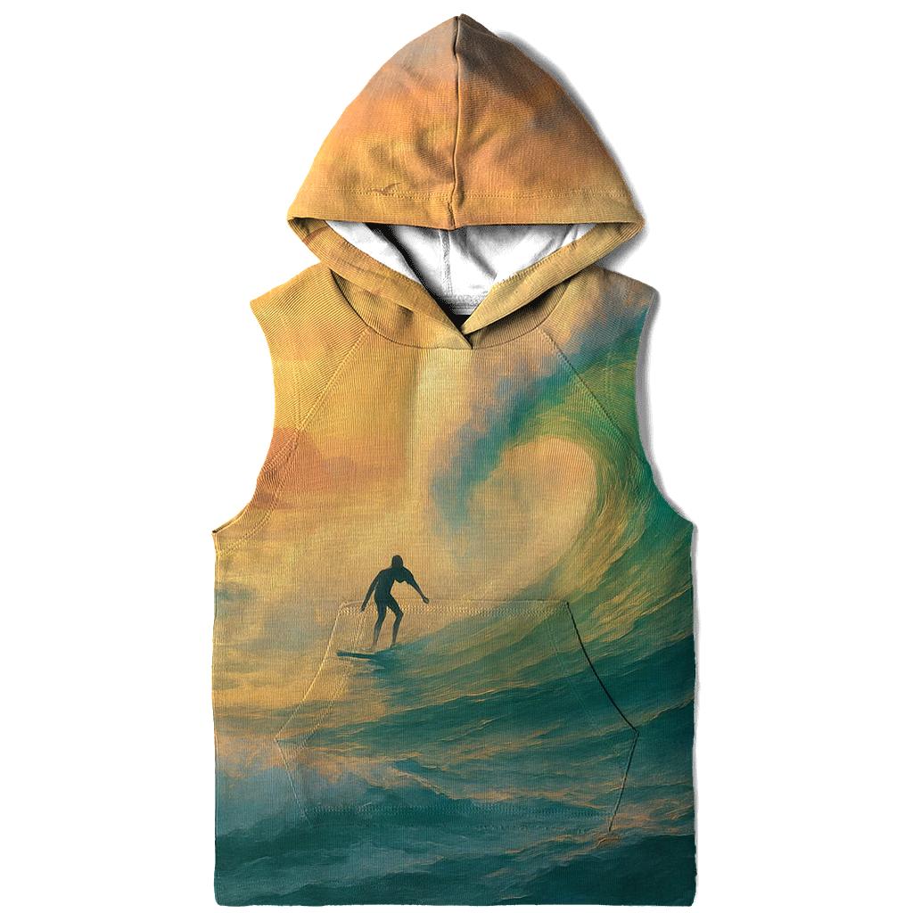 Coastal Surfing Horizon pullover hoodies