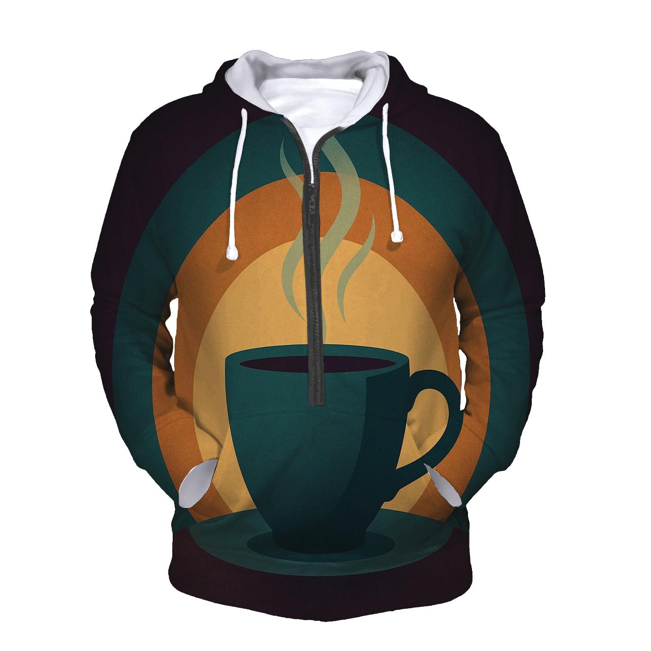 Aurora Brew Crest lightweight hoodies