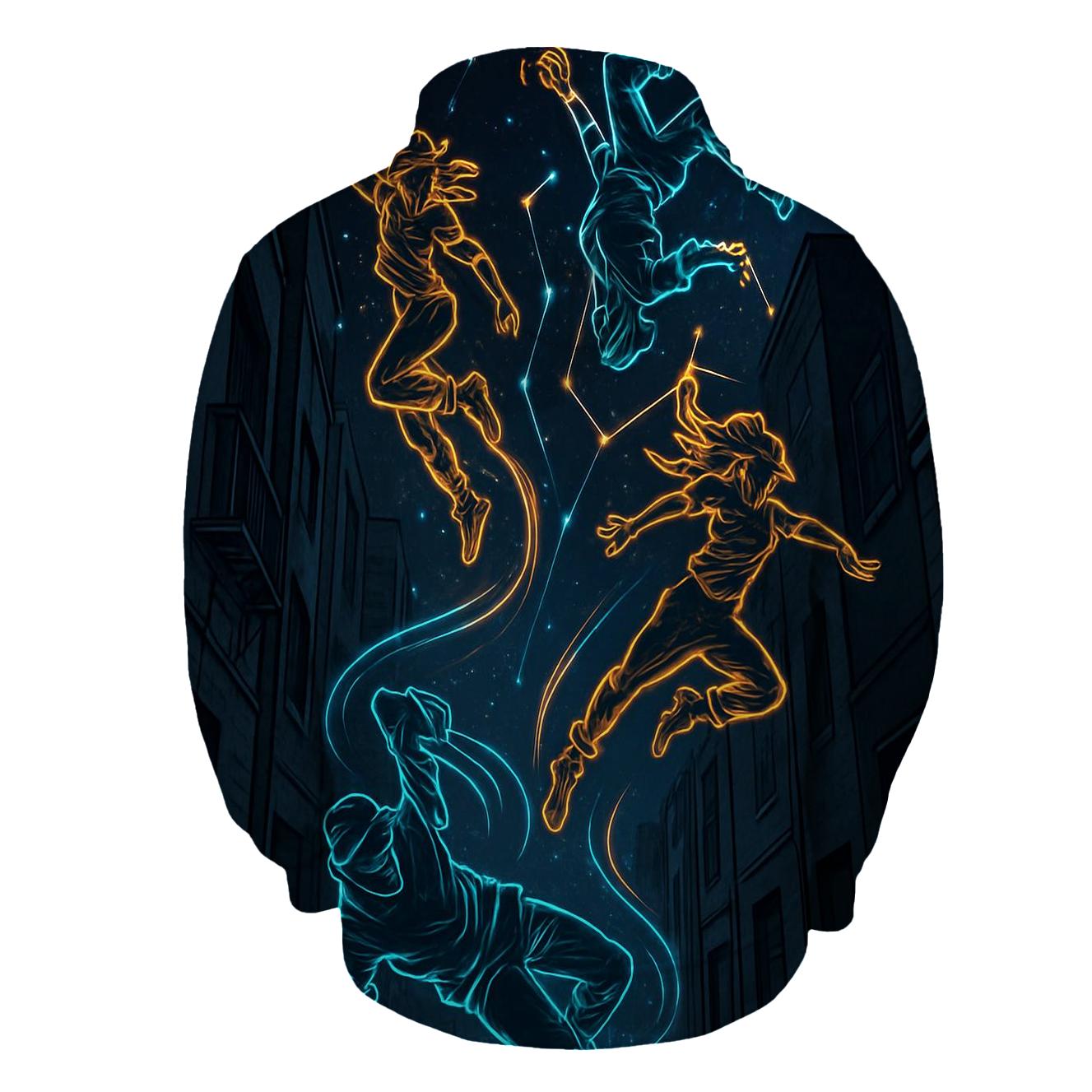 Gravity Defying Street Dancers pullover hoodies