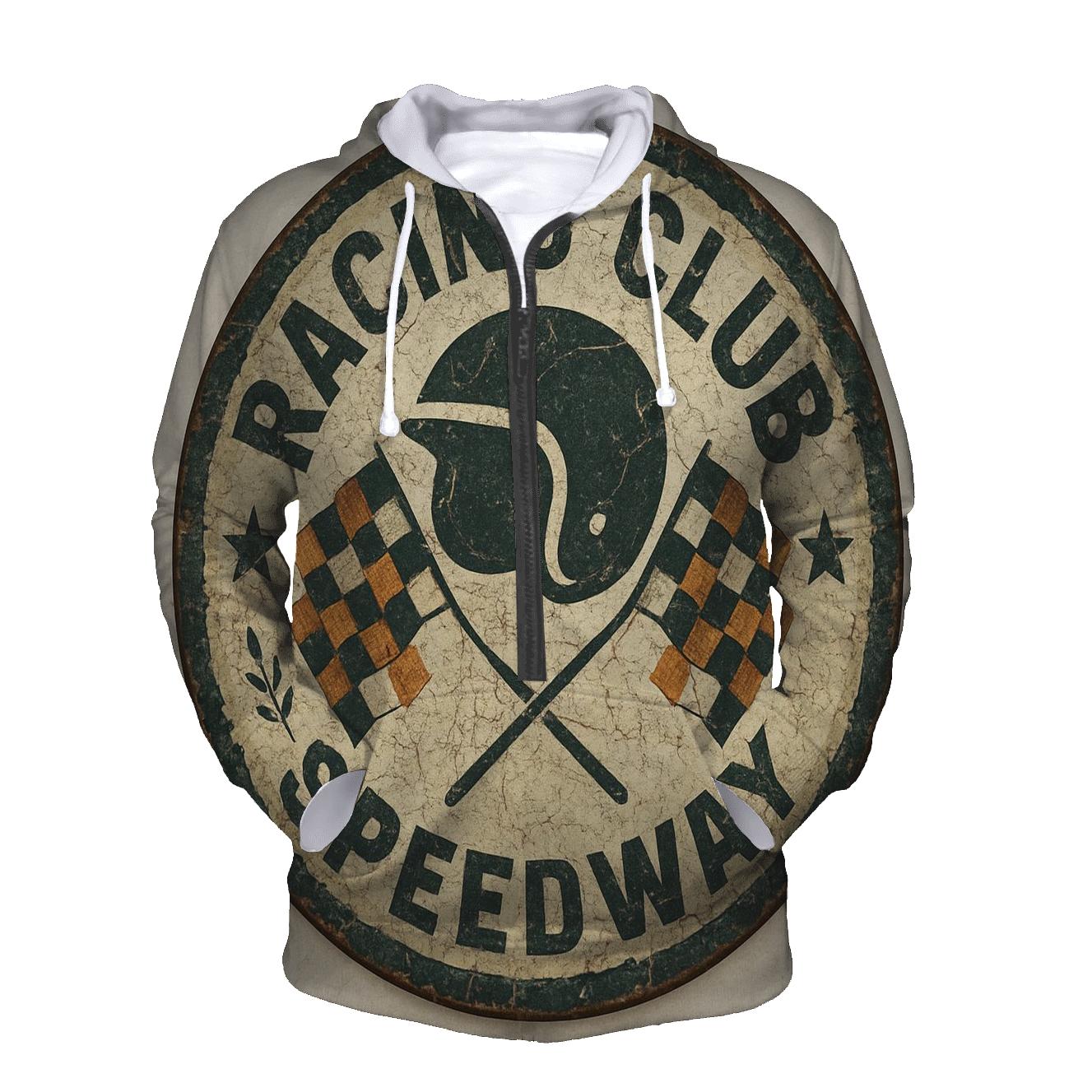 Old Racing Club Badge Emblem designer hoodies