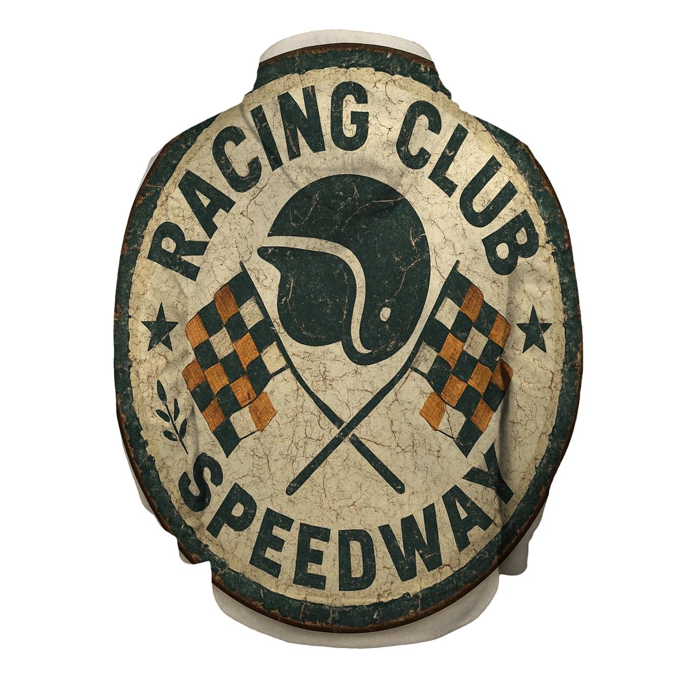 Old Racing Club Badge Emblem designer hoodies