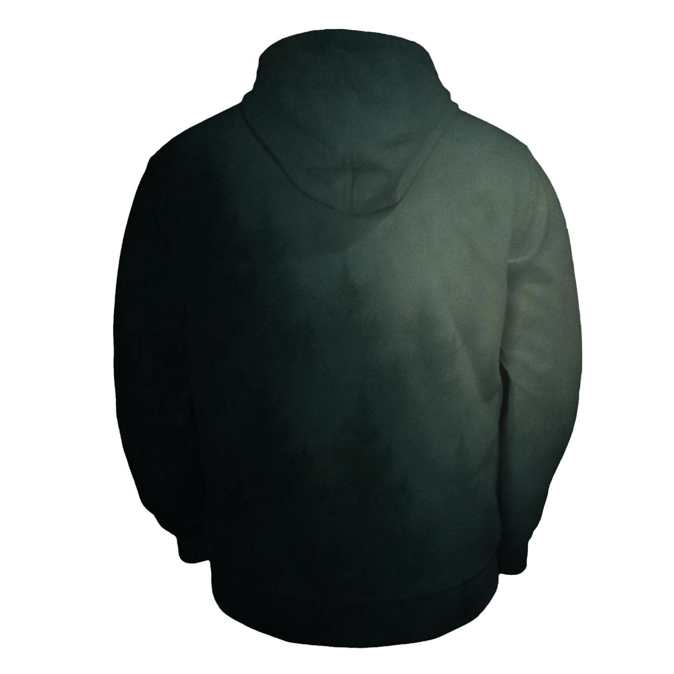 Midnight Forest Fade designer hoodies