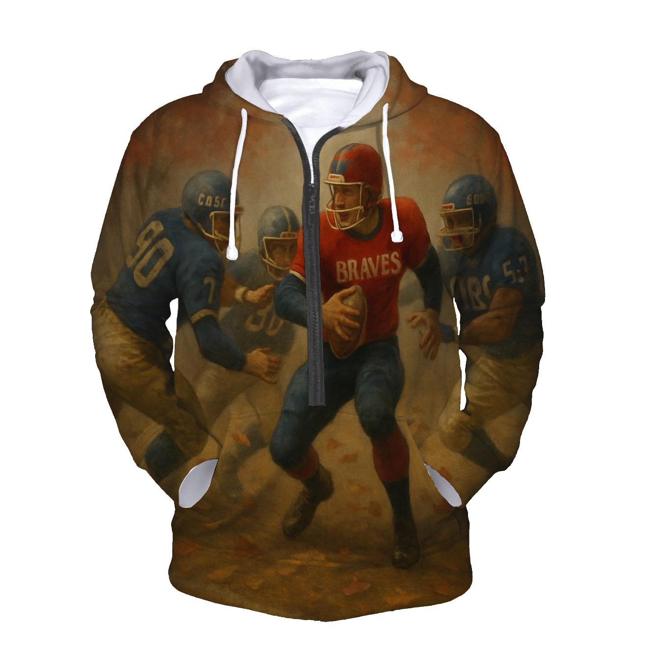 Braves Aerial Option Versus Cubs Bear Trap hoodie trends